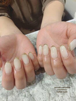 プライベート ネイルサロン マーマ(murmur)/先端ミラーネイル