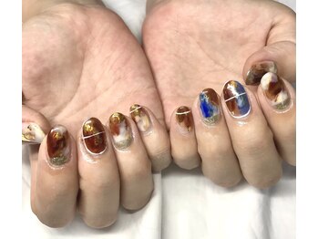 ケーエヌ(KN)/ニュアンス個性派ネイル