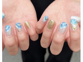 なみ波ウェーブネイル