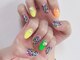 フォンテーヌブロー 野々市店(Fontaine Brow)の写真/【Hand/Footフリーデザイン】当店人気！パーツ代込みアートし放題メニュー☆お気に入りデザインができる♪