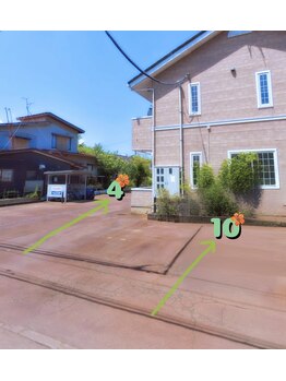 ぽのぽの/お客様駐車場