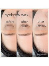コトンアトリエ アイ アンド ビューティー(COTON atelier eye & beauty)/アイブロウ 【眉パーマ＆眉Wax】