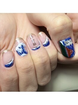ELUNA nail salon/北斎ネイル