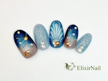 エリクサーネイル 池袋(Elixir Nail)/定額c やり放題/クーポン使用