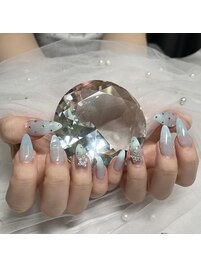 ワンカラー×シルバーパーツ