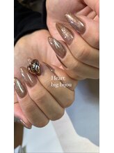 キャプラスネイル 大丸心斎橋店(CAPLUS NAIL)/バレンタインネイル：）