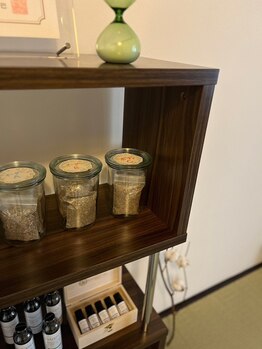 ソエル(soel)/部屋の展示物