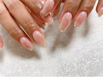 キキネイル たまプラーザ店(kikinail)/ニュアンスガラスフレンチ