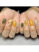 ニアウネイル(niau nail.)/フラワーニュアンスネイル