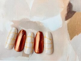 手書きライン×ミラー