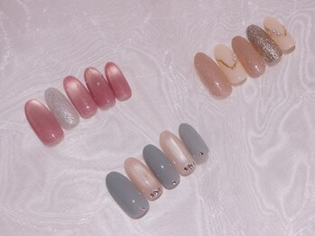 モンシャブラン(Mon Chat Blanc)の写真/サロンデビューに☆【月替り3種アート¥5000】毎月変わるartにワクワク♪今月のdesignはギャラリーをcheck!