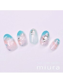 夏　季節デザイン定額アート