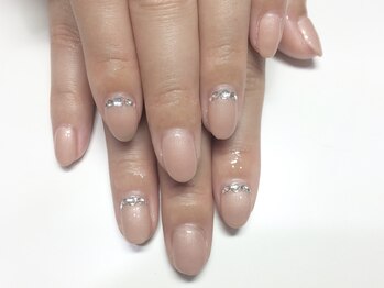 クォーターリゾートネイル(QUARTER RESORT nail)/シンプルワンカラーネイル☆