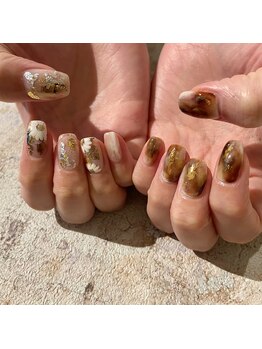 プライベートネイルサロン キャンバス(CANVAS)/アシメネイル