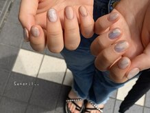 サトリネイルルーム 西宮北口(satori nail room)/オーロラもやもや゜。/