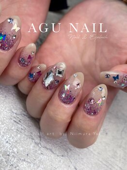 アグ ネイル(AGU NAIL)/butterfly