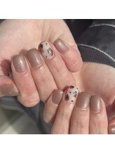 フレイムス アイラッシュ アンド ネイル(FRAMES)/牛さんネイル