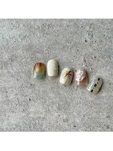 リファインネイル(refinenail)/8月定額デザイン