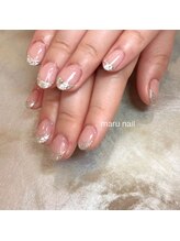 マルネイル(maru nail)/ガラスフレンチ