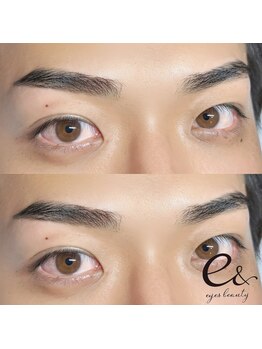 イーアンド アイズビューティー(e& eyes beauty)/メンズ美眉スタイリング