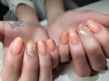 ネイルプラスユウ(NAIL+U)/シンプルチューリップ