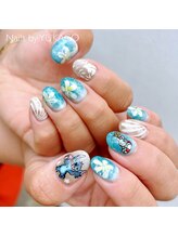 リグネイルスタジオ(Lig nail studio)/夏先取りネイル