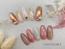 ココロバ ネイルアンドビューティーサロン(COCOLOBA)/ミラーネイル
