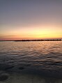 アイビー 亀田店(IVY) 綺麗な夕日を見に行きました♪ホッとする時間。