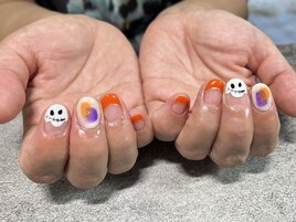 ハロウィンネイル