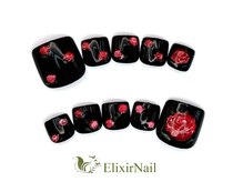 エリクサーネイル 西武新宿(Elixir Nail)/フット やり放題／クーポン使用