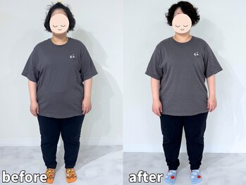 モア 札幌澄川店(MORE)/パーソナルジムMORE BeforeAfter