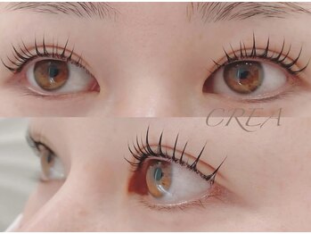 クレア(CREA)の写真/一人一人生え癖、瞼の形を見ながら何が合うのかを相談させて頂き理想の目元へ近づける◎