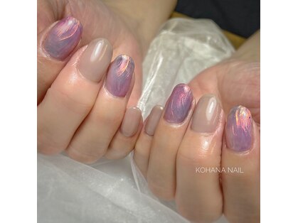 心花ネイルの写真