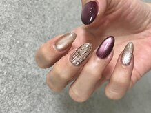 ドット シー 神戸三宮(dot c)の雰囲気（秋ネイル/ツイードネイル/マグネット/パラジェル初回無料♪）