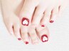 フットネイル☆ フリーアート（80分）¥10990→¥8990