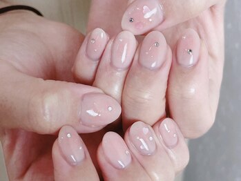 プライズアイリス アイラッシュ 池袋東口店(prize Iris eyelash)/ジュワッとチークネイル