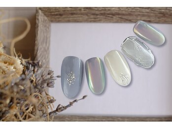 ファストネイル 越谷レイクタウン店(FAST NAIL)/ミラーネイル フット 【11713】