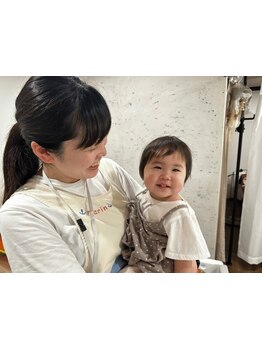 お子様同伴OKのサロン