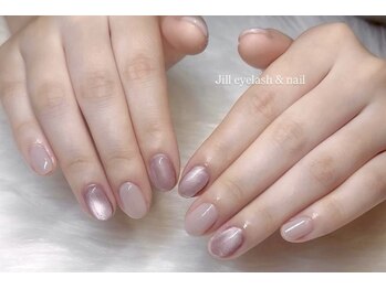 ジル アイラッシュアンドネイル(Jill)の写真/ネイル、マツエク、マツパが初めての方にもオススメ☆似合わせトレンドカラーで洗練された大人女性に♪