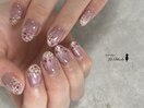 押し花グラデーション