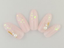 サンミーゴネイル 神戸店(Sunmego Nail)/オーロラキラキラネイル