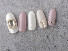 サンミーゴネイル 神戸店(Sunmego Nail)/キラキラビジューネイル