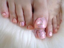 アミュリー ネイル アトリエ(Amury nail atelier)/オーロラ ハート トレンド 大人