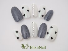 エリクサーネイル 渋谷(Elixir Nail)/定額aシンプル/クーポン使用