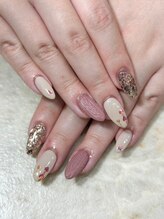 テラス(TERRACE)/ガーリーニットネイル