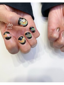 ウロネイルズ(ulo nails)/干支カラフル辰年アート