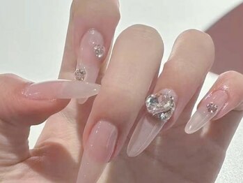 ウサギネイル 新大久保店(usagi nail)/キラキラネイル