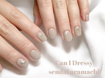 キャンアイドレッシー 仙台荒町店(Can I Dressy)の写真/【仕事柄派手なネイルが出来ない方にも】指先のおしゃれを楽しんでもらいたい！お手頃価格でモチも良い◎