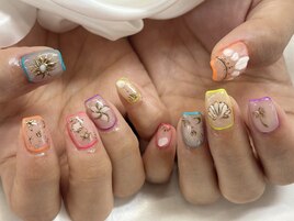 夏ネイル