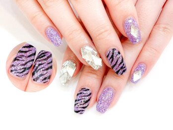 ネイルコレクション ピンク(Nail Collection Pink)/ジェル：フリーアート☆ゼブラ